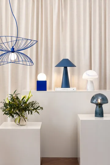 Ray plafondlamp Ø70 cm - Blauw - Globen Lighting