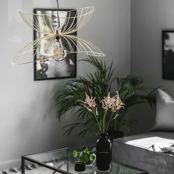 Ray plafondlamp Ø70 cm - messing - Globen Lighting