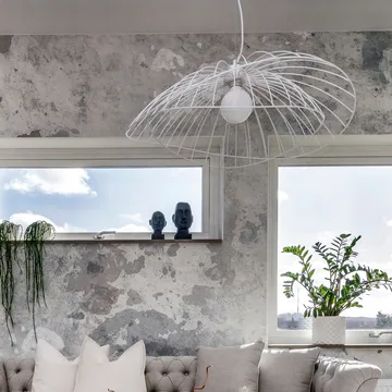 Ray plafondlamp Ø70 cm - Wit - Globen Lighting