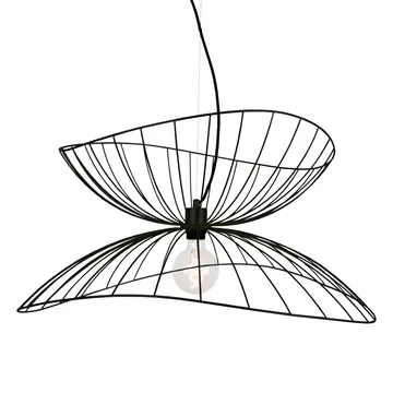 Ray plafondlamp Ø70 cm - zwart - Globen Lighting