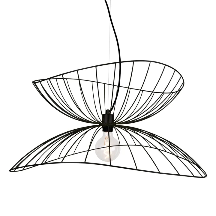 Ray plafondlamp Ø70 cm - zwart - Globen Lighting