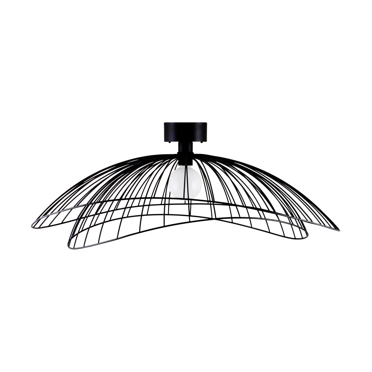 Globen Lighting Ray plafondlamp o85 cm Zwart | Scandinavisch Interieur | Plafondlampen | Zwart