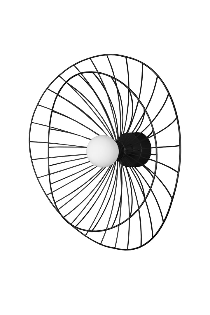 Ray plafondlamp, mat zwart Globen Lighting