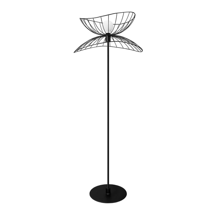 Ray vloerlamp, matzwart Globen Lighting