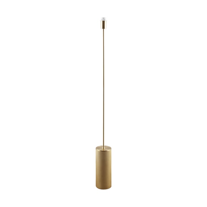 Rib lampenstandaard vloer - Geborsteld messing - Globen Lighting