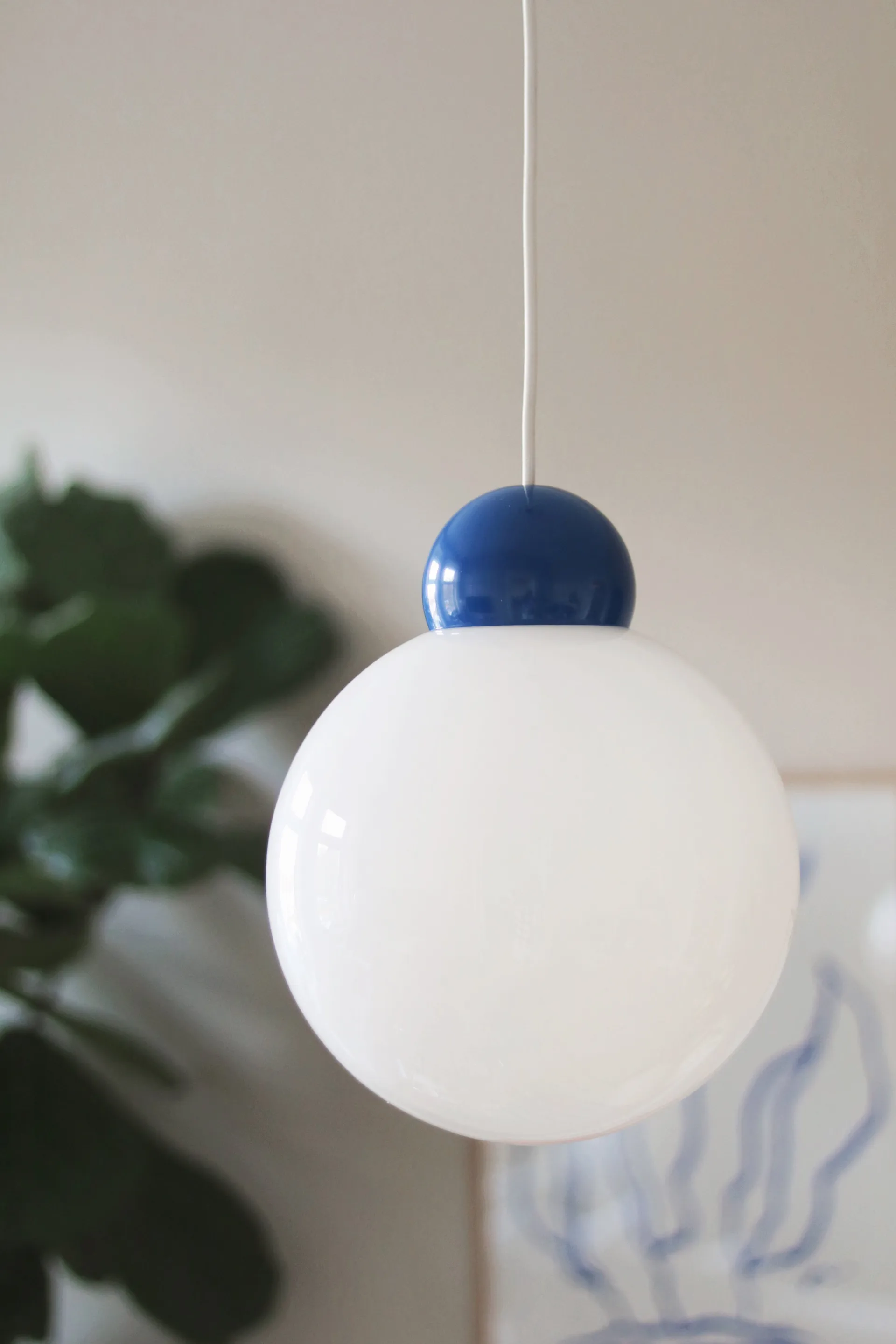 Ripley 25 hanglamp, Blauw Globen Lighting