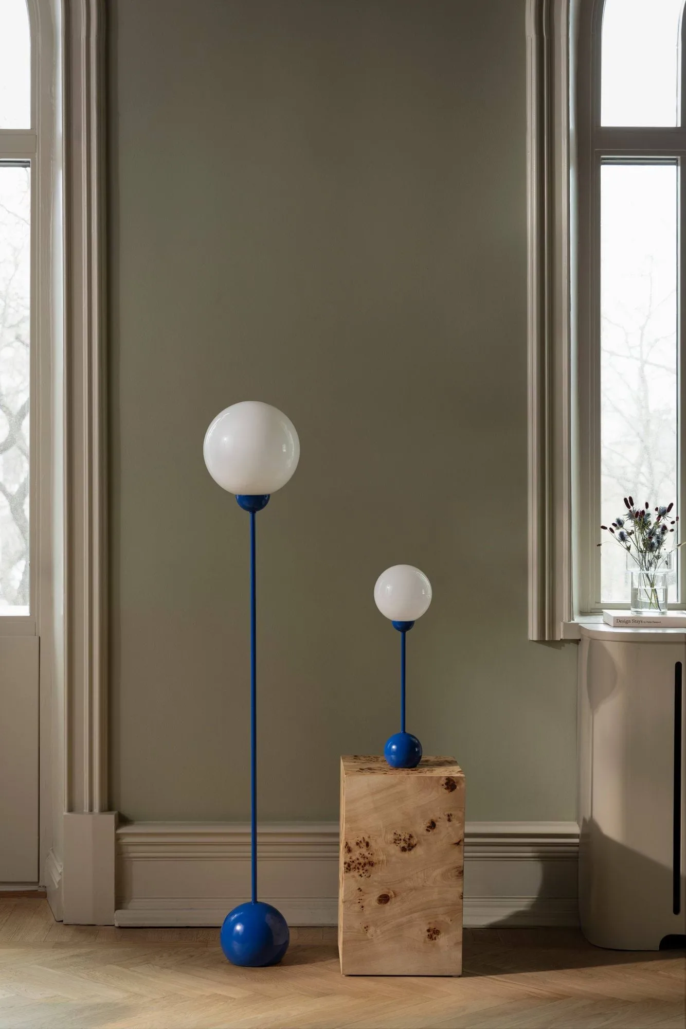 Ripley tafellamp, Blauw, 52 cm Globen Lighting