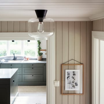 Ritz plafondlamp - helder-zwart - Globen Lighting