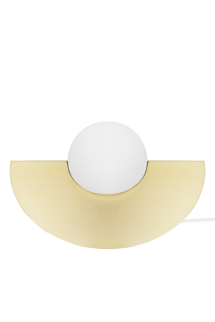 Roccia tafellamp, Geborsteld messing Globen Lighting