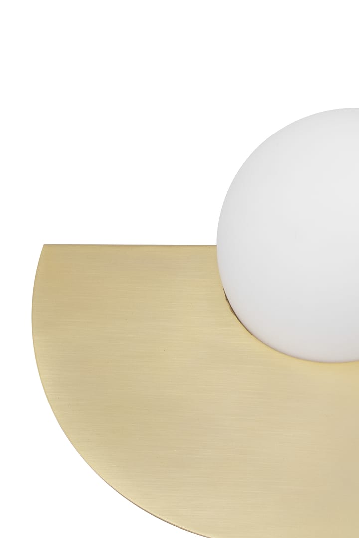 Roccia tafellamp, Geborsteld messing Globen Lighting