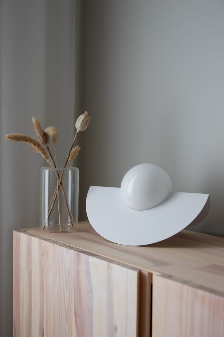 Roccia tafellamp, Wit Globen Lighting