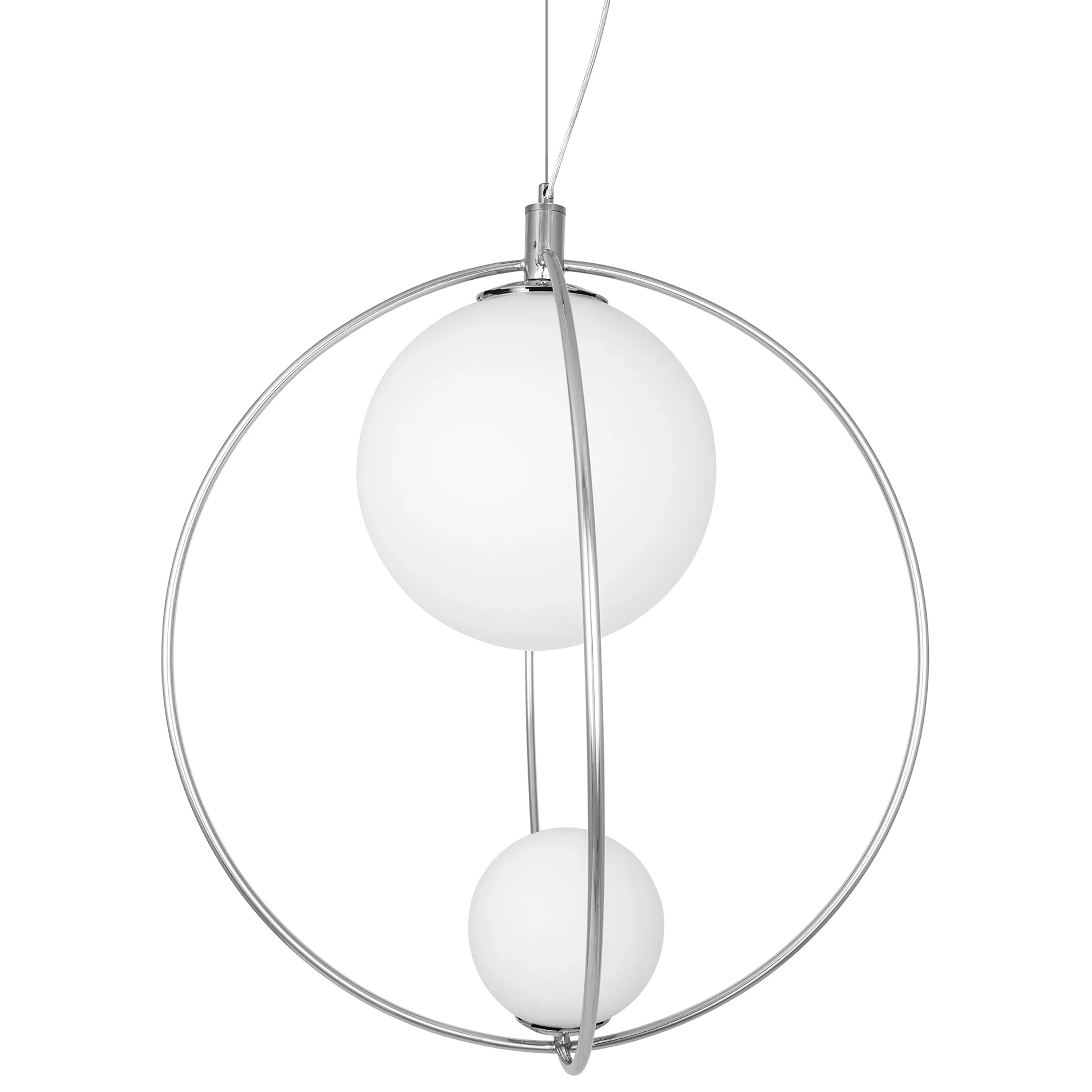 Saint plafondlamp Ø60 cm, Chroom Globen Lighting