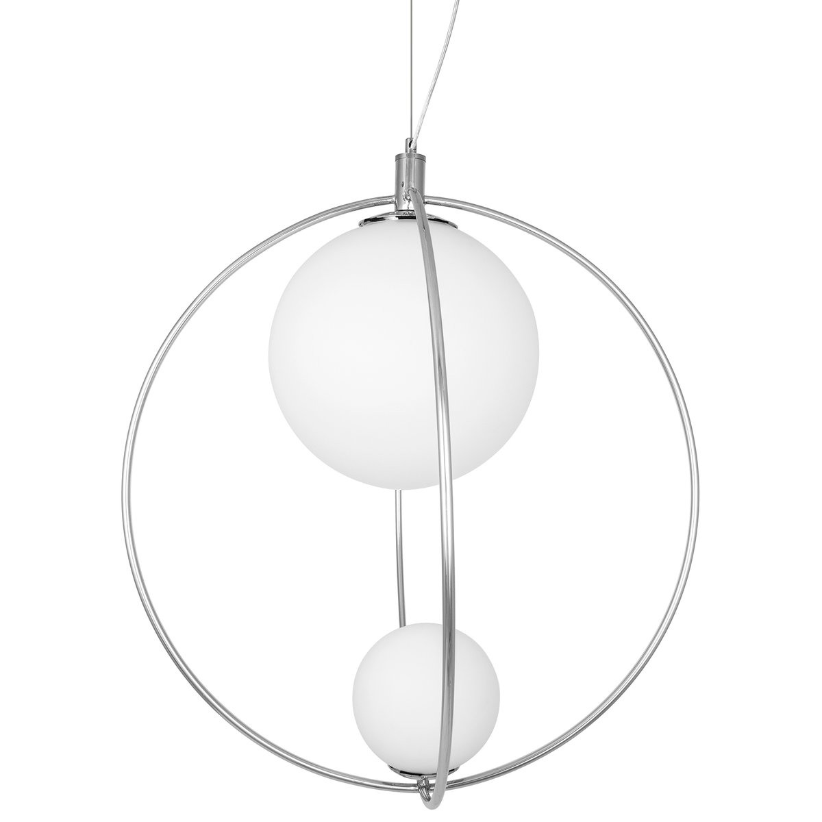 Globen Lighting Saint plafondlamp Ø60 cm Chroom