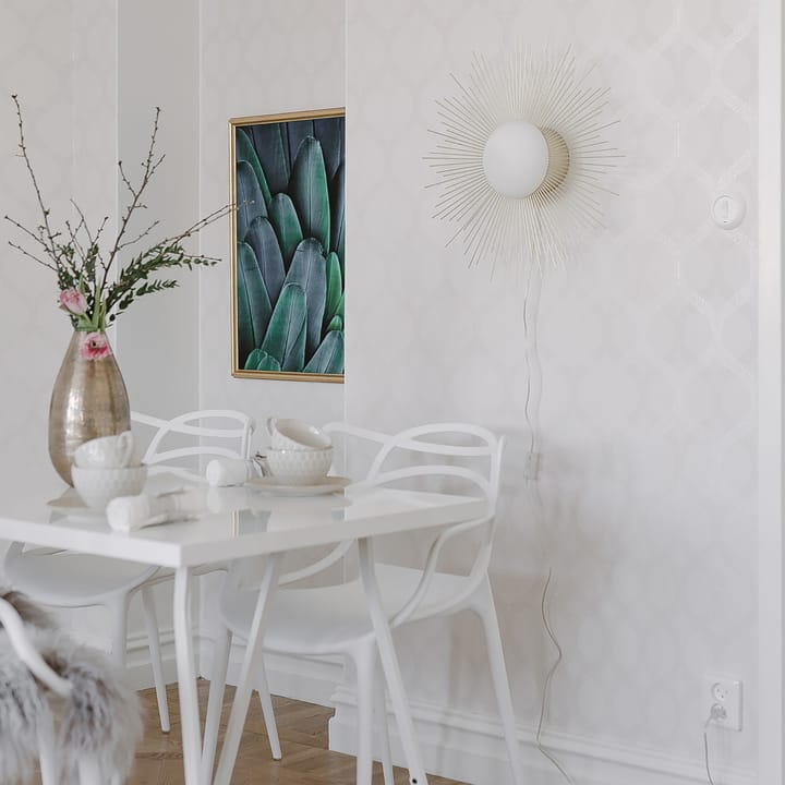 Soleil plafond/wandlamp Ø56 cm - Geborsteld messing - Globen Lighting