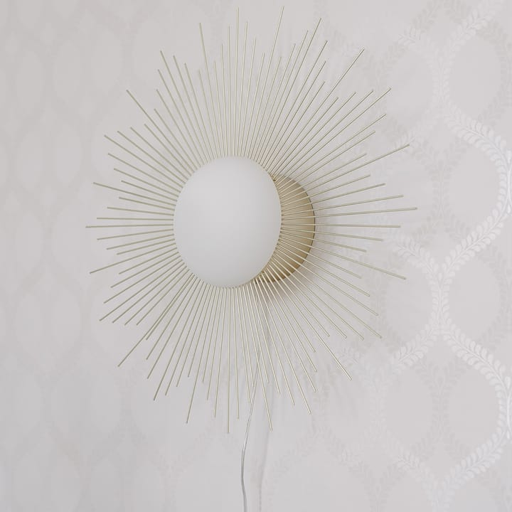 Soleil plafond/wandlamp Ø56 cm - Geborsteld messing - Globen Lighting