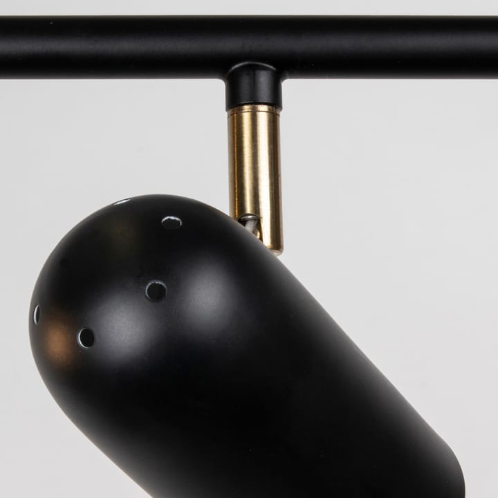 Swan 5 plafondlamp, Zwart Globen Lighting