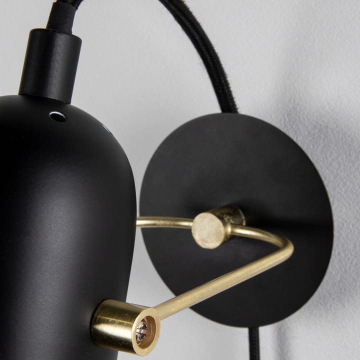 Swan Mini wandlamp, Zwart Globen Lighting