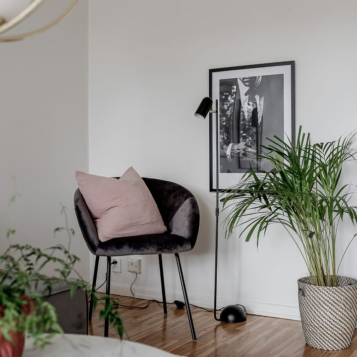 Swan vloerlamp, Zwart Globen Lighting