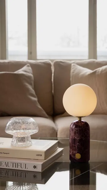 Torrano draagbare tafellamp - rosso levanto - Globen Lighting