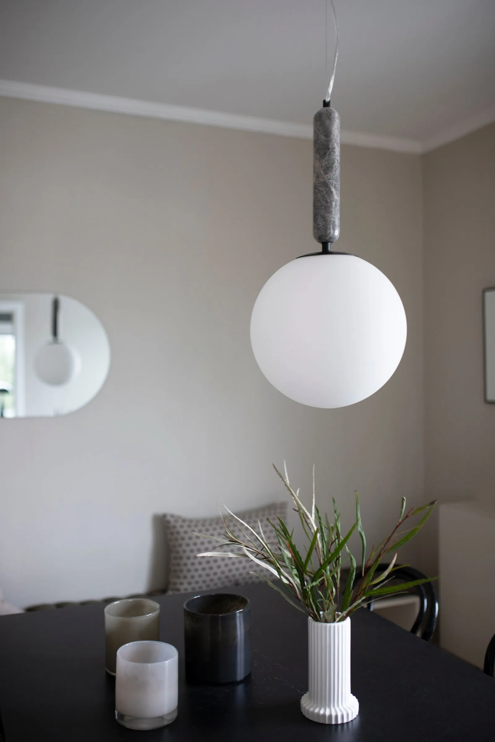 Torrano pendel 30 cm, Grijs Globen Lighting