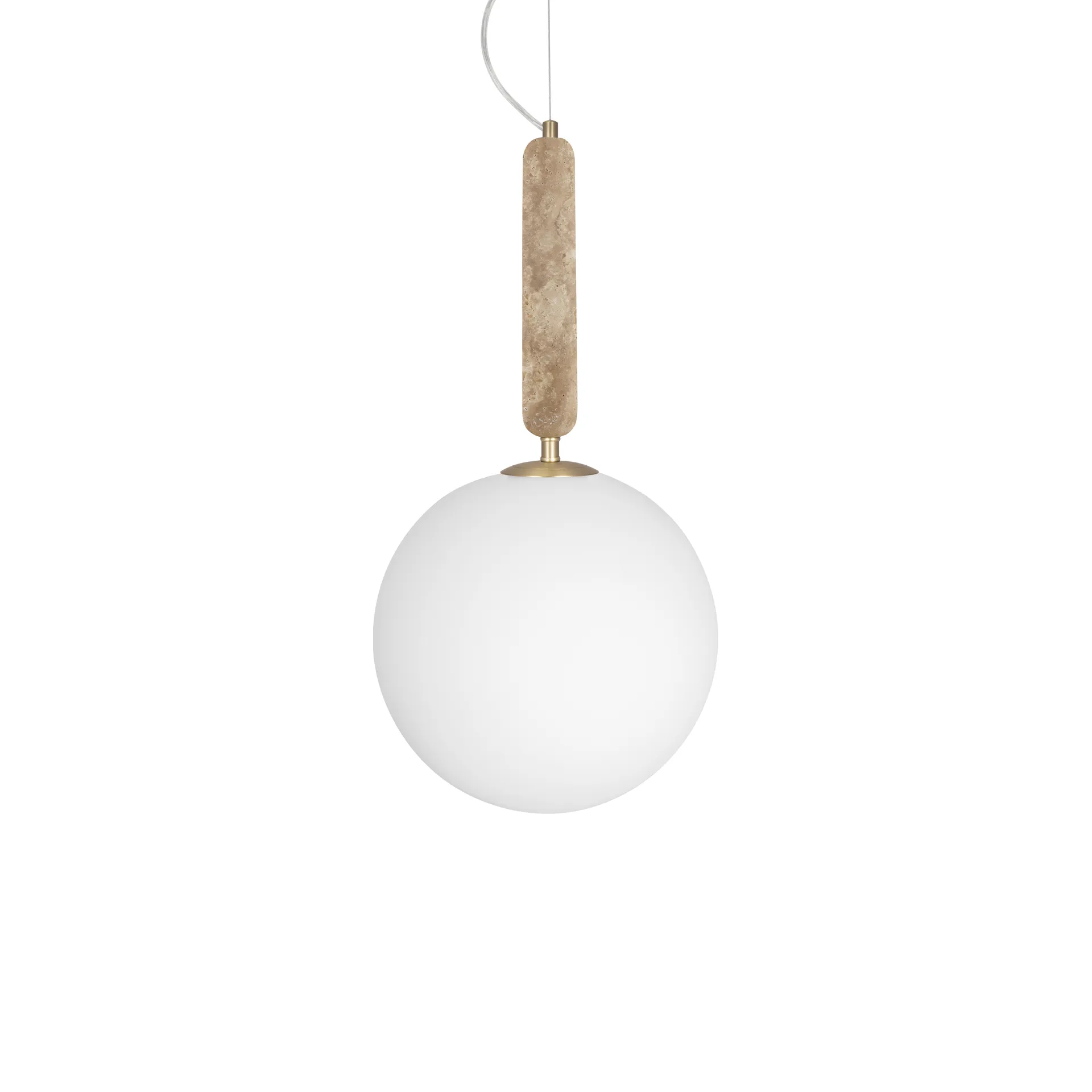 Torrano pendel 30 cm, Travertijn Globen Lighting