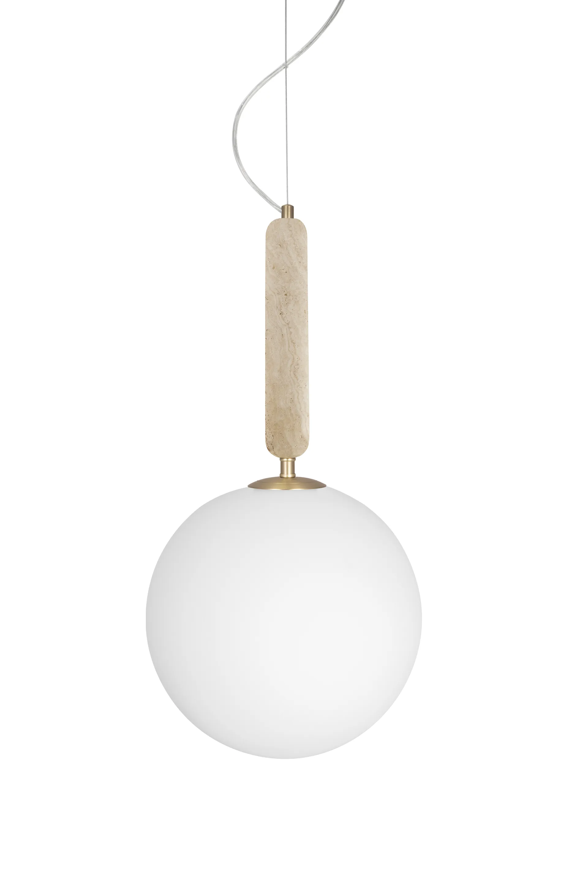 Torrano pendel 30 cm, Travertijn Globen Lighting