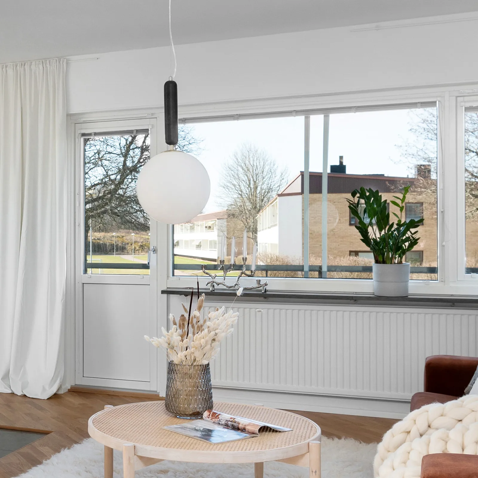 Torrano pendel 30 cm, Zwart Globen Lighting