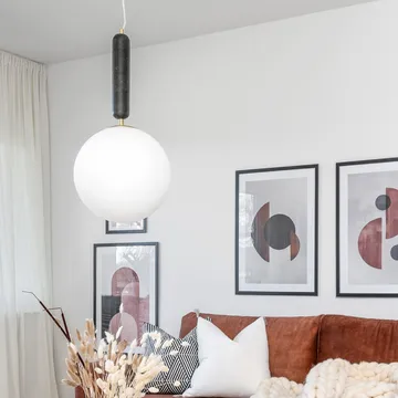 Torrano pendel 30 cm - Zwart - Globen Lighting