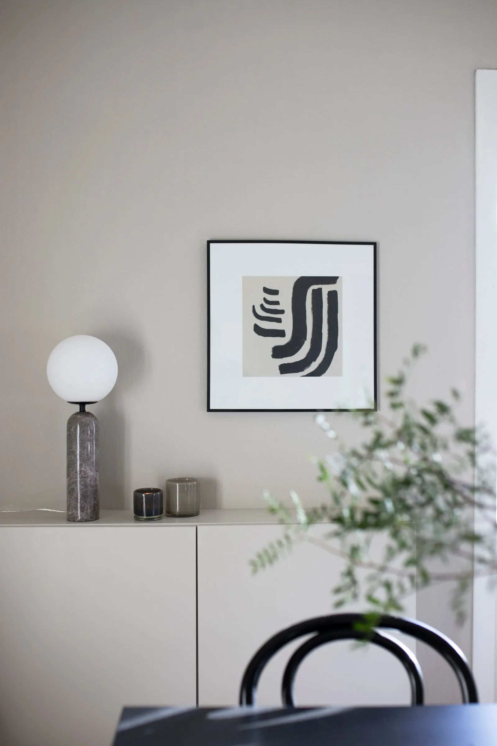 Torrano tafellamp, Grijs Globen Lighting