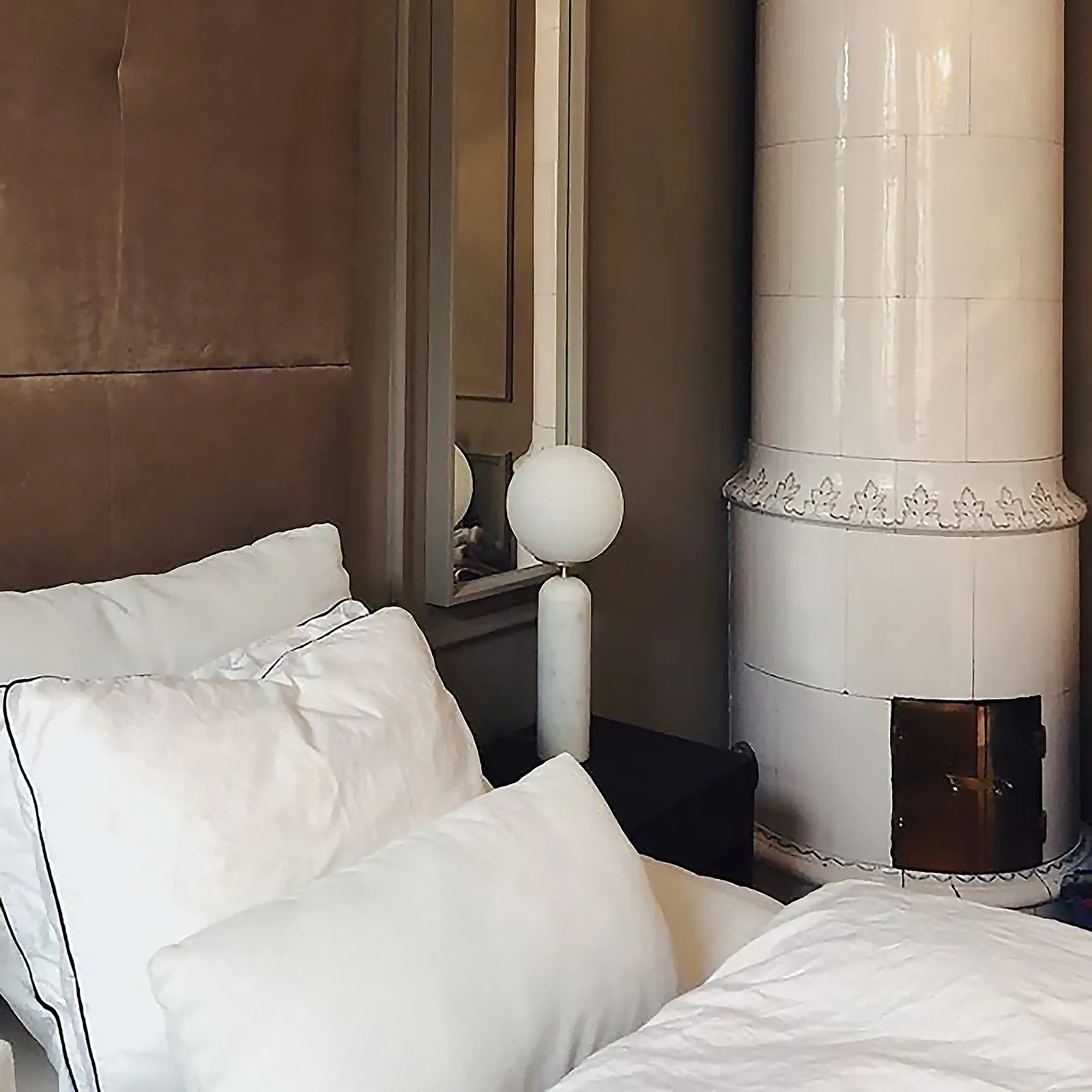 Torrano tafellamp, Wit Globen Lighting