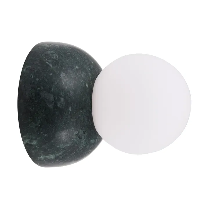Torrano wand-/plafondlamp 13 cm - Donkergroen marmer - Globen Lighting