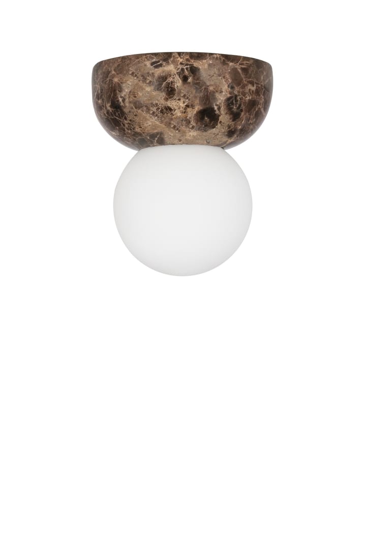 Torrano wandlamp/plafonnière 13 cm, Bruin Globen Lighting