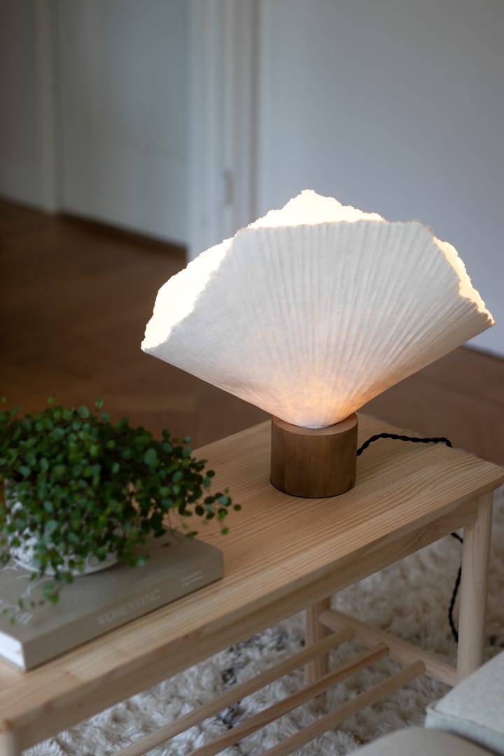 Tropez tafellamp, Natuur-eiken Globen Lighting