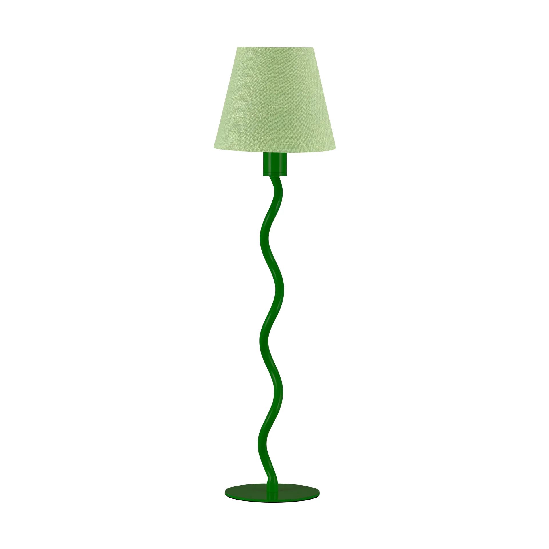 Twist 50 tafellampvoet, Groen Globen Lighting