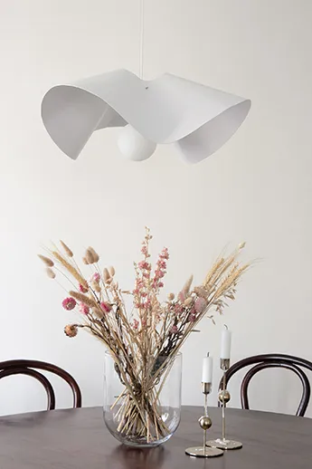 Volang hanglamp Ø50 cm, Wit Globen Lighting