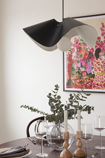 Volang hanglamp Ø50 cm, Zwart Globen Lighting