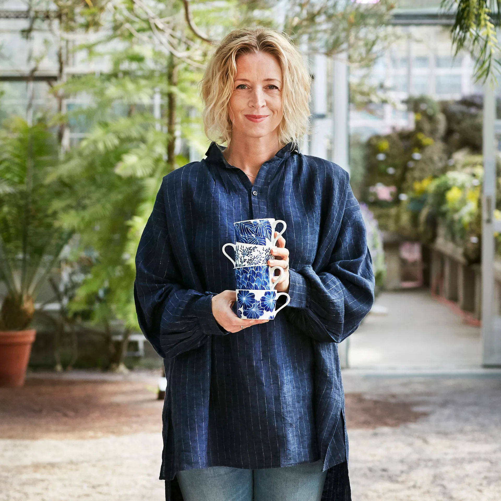 Botanica kop met oor, Mirte Götefors Porslin