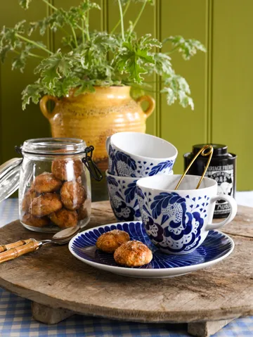 Selma jubileum mok 41 cl - Blauw - Götefors Porslin