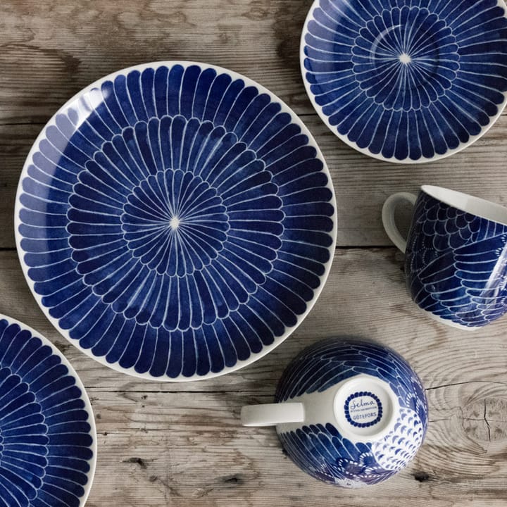 Selma mok met oor, Ø 10 cm. Götefors Porslin