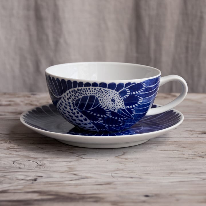 Selma theekop met schotel, Ø 16 cm. Götefors Porslin