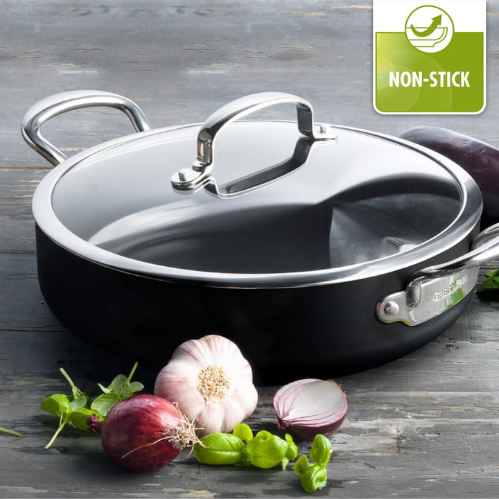Barcelona hapjespan met deksel, 30 cm GreenPan