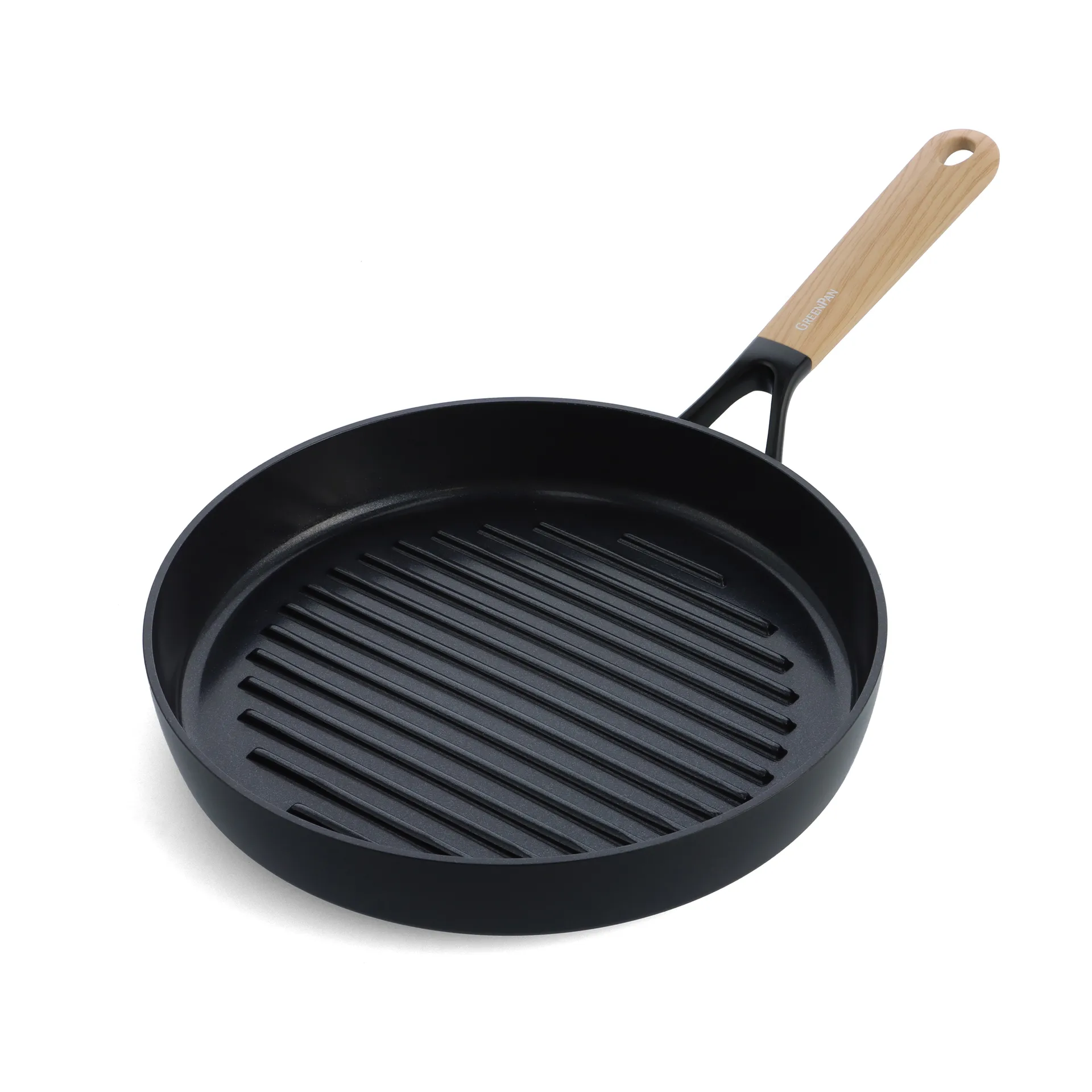 Eco Smartshape grillpan 28 cm, Light wood GreenPan