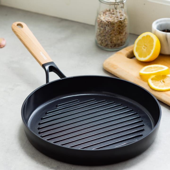 Eco Smartshape grillpan 28 cm, Light wood GreenPan