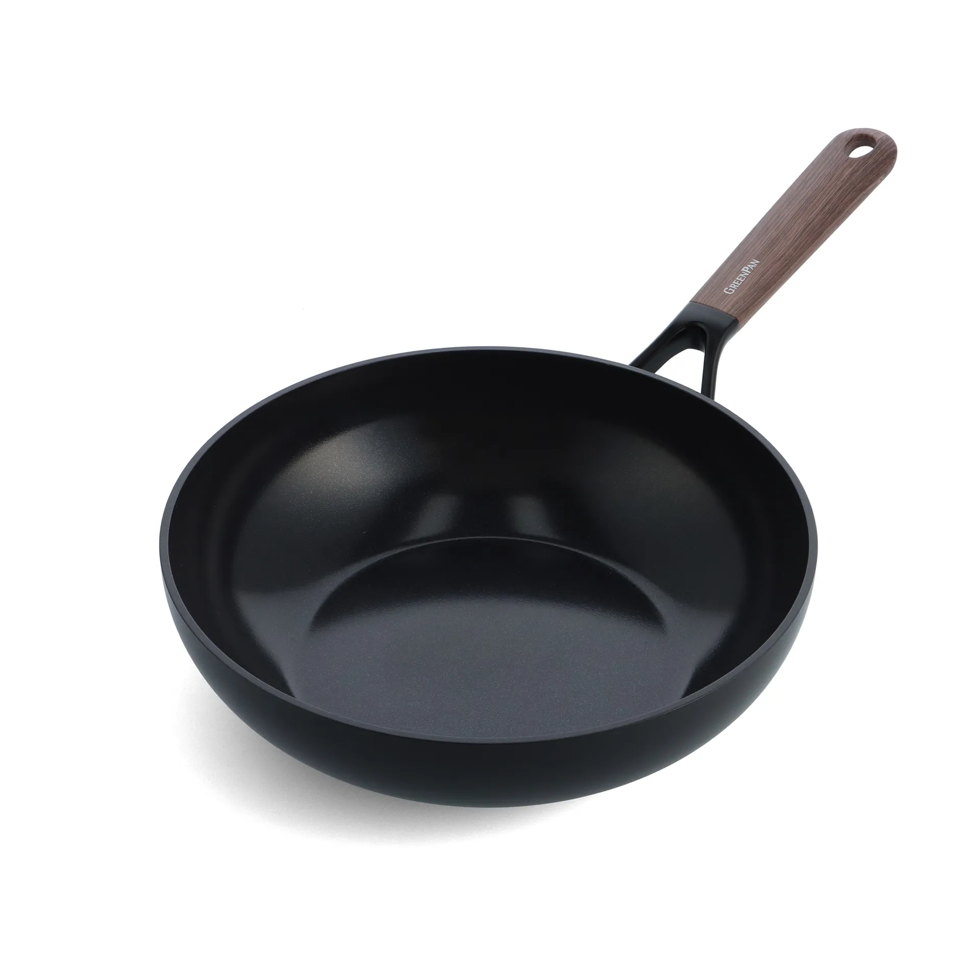 Eco Smartshape wokpan 28 cm, Dark wood GreenPan