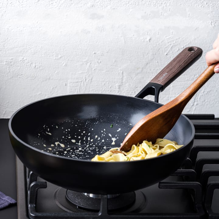 Eco Smartshape wokpan 28 cm, Dark wood GreenPan