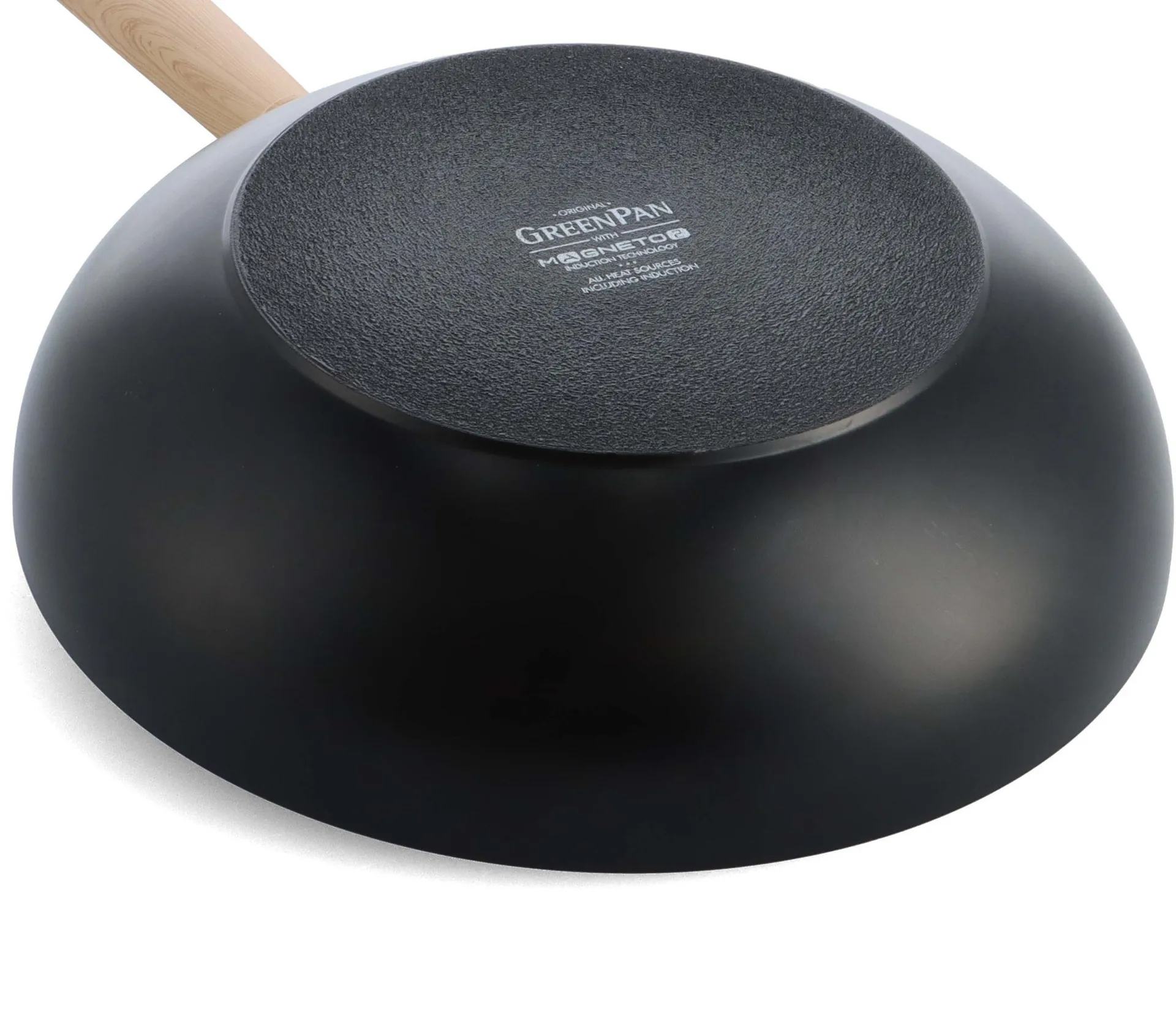 Eco Smartshape wokpan 28 cm, Light wood GreenPan