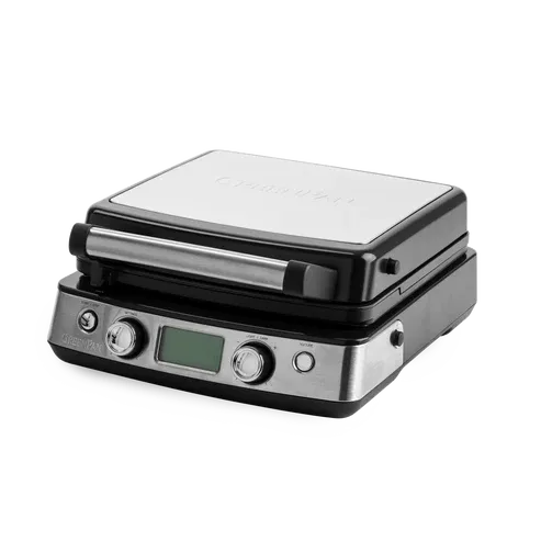 GreenPan wafelijzer 30,7x34,8 cm - Zwart - GreenPan