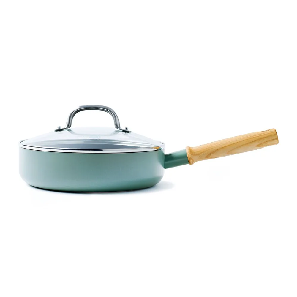 Mayflower Pro sauteerpan 24 cm, Groenblauw GreenPan