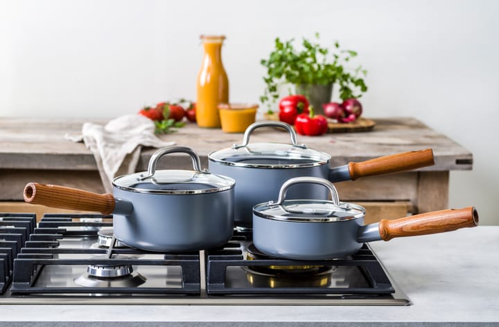 Mayflower Pro steelpannenset + deksel, 6-delig GreenPan