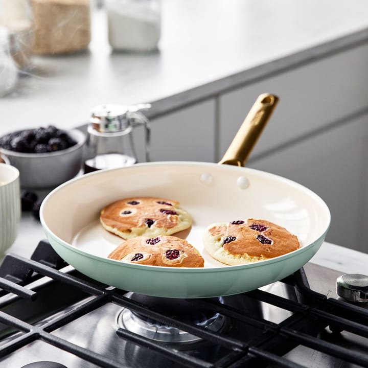 Padova braadpan en koekenpannenset 10 delig, Mint green GreenPan